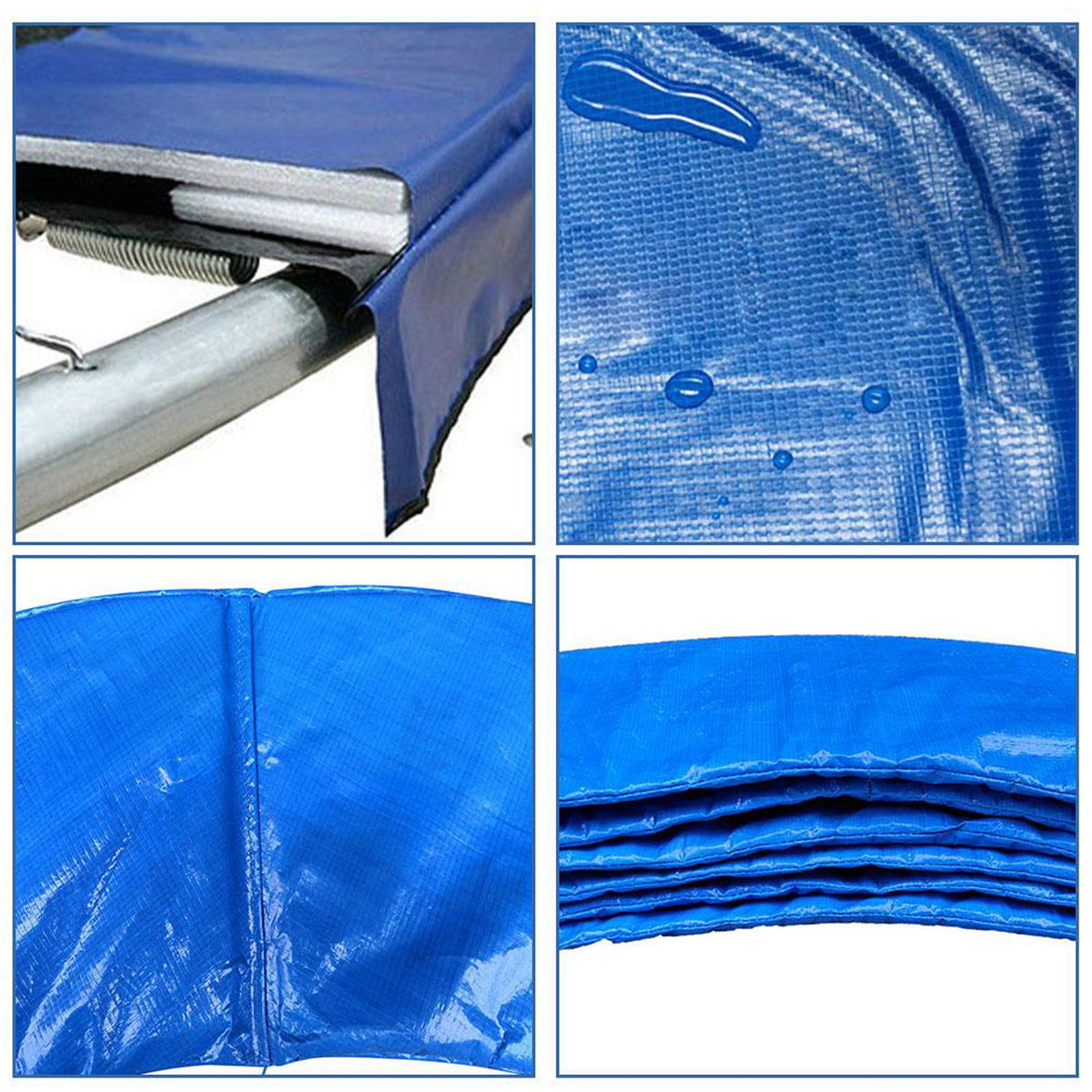 Livavege Trampolines 10FT Trampoline with Safety Enclosure Net & Ladder, Outdoor Trampoline for Kids and Adults with Heavy Duty Jumping Mat and Spring Cover Padding, 400LBS, ASTM Approved Livavege