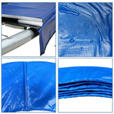 Livavege Trampolines 10FT Trampoline with Safety Enclosure Net & Ladder, Outdoor Trampoline for Kids and Adults with Heavy Duty Jumping Mat and Spring Cover Padding, 400LBS, ASTM Approved Livavege