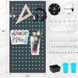 busyaeh Loft Bunk Bed with Desk Underneath, Loft Bed Twin Size with Desk, RGB LED Lights, and Charging Station, with Drawer Cabinets and Pegboards, Twin Max Load-Bearing Weight 400lbs, Oak Gray busyaeh