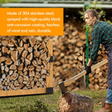 Heavy Duty Workbench Bracket Kit - 8 Pcs Steel 3-Way Right Angle Corner Brackets for DIY Custom Workbench, Shelving, Work Table, Fits 2x4 (Actual 1.5"x3.5") Wood GOOCORREC