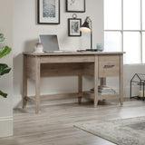 Sauder Summit Station Desk, L: 52.09" x W: 19.29" x H: 29.02", Laurel Oak finish Sauder