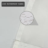 AZCOVER White Flag 12x18, Blank Flag Small, Heavy Duty Polyester DIY White Flag with 2 Brass Grommets, 12"x18" Custom White Blank Flag Small for Boat, Patio, Garden, Yard Decoration A-ZCOVER