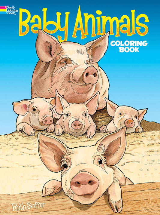 Baby Animals Coloring Book (Dover Coloring Books)