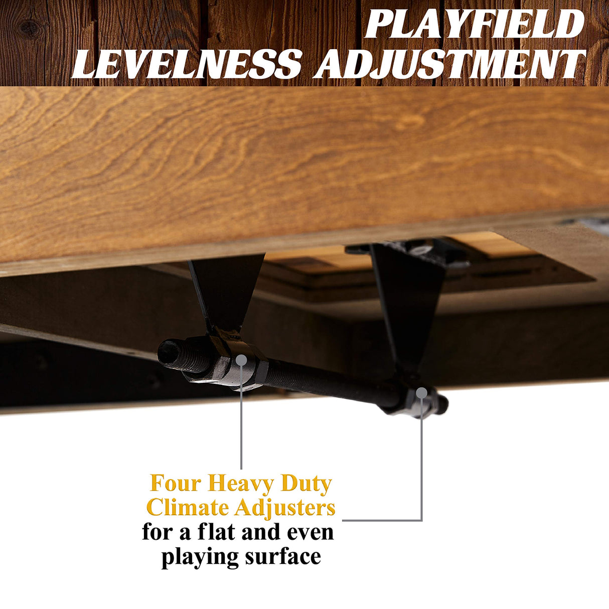 Barrington Billiards 12' Urban Clyborne Shuffleboard Table With Scratch-Resistant Playfield and 8 Puck Set Barrington Billiards