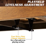 Barrington Billiards 12' Urban Clyborne Shuffleboard Table With Scratch-Resistant Playfield and 8 Puck Set Barrington Billiards