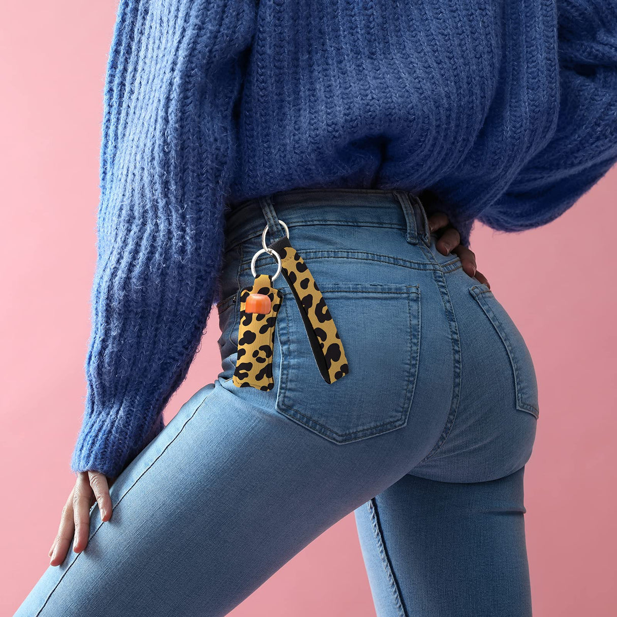 Yisong 40 Pieces Sublimation Blank Wristlet Lanyards with Lipstick Holder Keychains, Blank Neoprene Wristlet Lanyards Strap with Blank Lipstick Keychain Holder Set for Heat Transfer Craft DIY Yisong