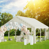 Tents for Parties Party Tent 16x20 ft, Outdoor Canopy Carpas para Fiestas Heavy Duty, Large Waterproof Patio Event Wedding Tent White with Sidewalls Walls for Backyard Sophia & William