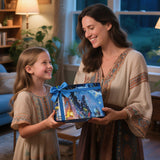 500 Piece Puzzles for Adults,Glitter Unicorn Jigsaw Puzzle,Forest Girl Jigsaw Puzzles 500 Pieces,Fantasy Creative Games and Gifts Difficult Puzzle Home Decor Toy for Adults (20.5"x14.9"), 1:1 Poster lamplig