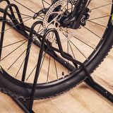 CyclingDeal Bicycle Floor Parking Rack Stand - for Mountain MTB Road Bike - Indoor Home Garage Storage - Classic 4 Bikes CyclingDeal