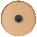 Deco 79 Wooden Tree Decorative Wall Clock Wall Clock for Home with Cream Backing, Wall Clock for Room 24" x 2" x 24", Brown Deco 79