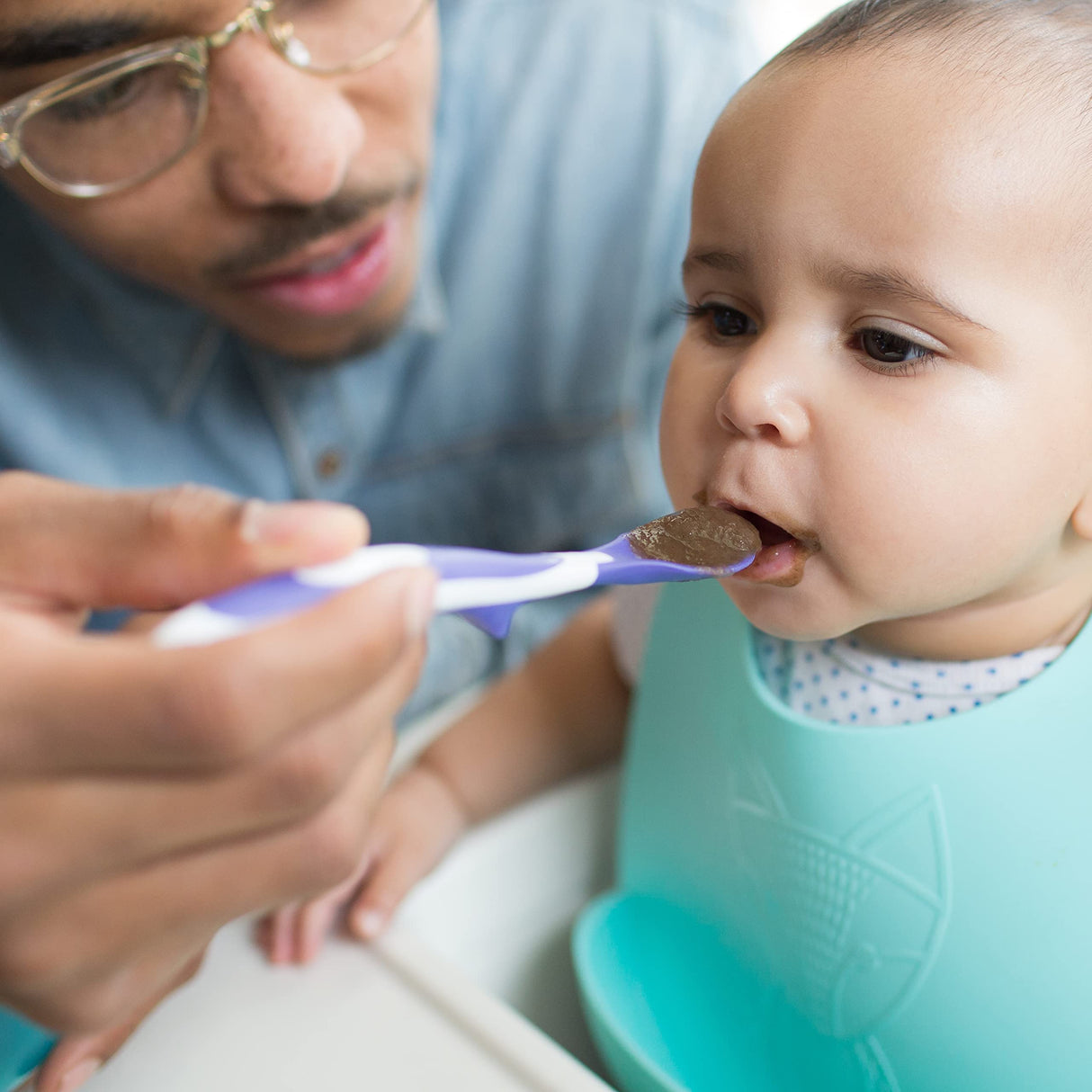 Dr. Brown's TempCheck Temperature Color-Changing Spoons for Babies and Toddlers, BPA Free, 4 Count (Pack of 1) Dr. Brown's
