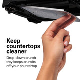 Hamilton Beach 2 Slice Toaster with Extra Wide Slots, Shade Selector, Auto-Shutoff, Cancel Button and Toast Boost, Black Hamilton Beach