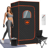 OneAmg Sauna Box,Portable Sauna for Home,2024 Sauna Tent with 3L 110V Steamer,9 Levels,36 * 36 * 71inch OneAmg