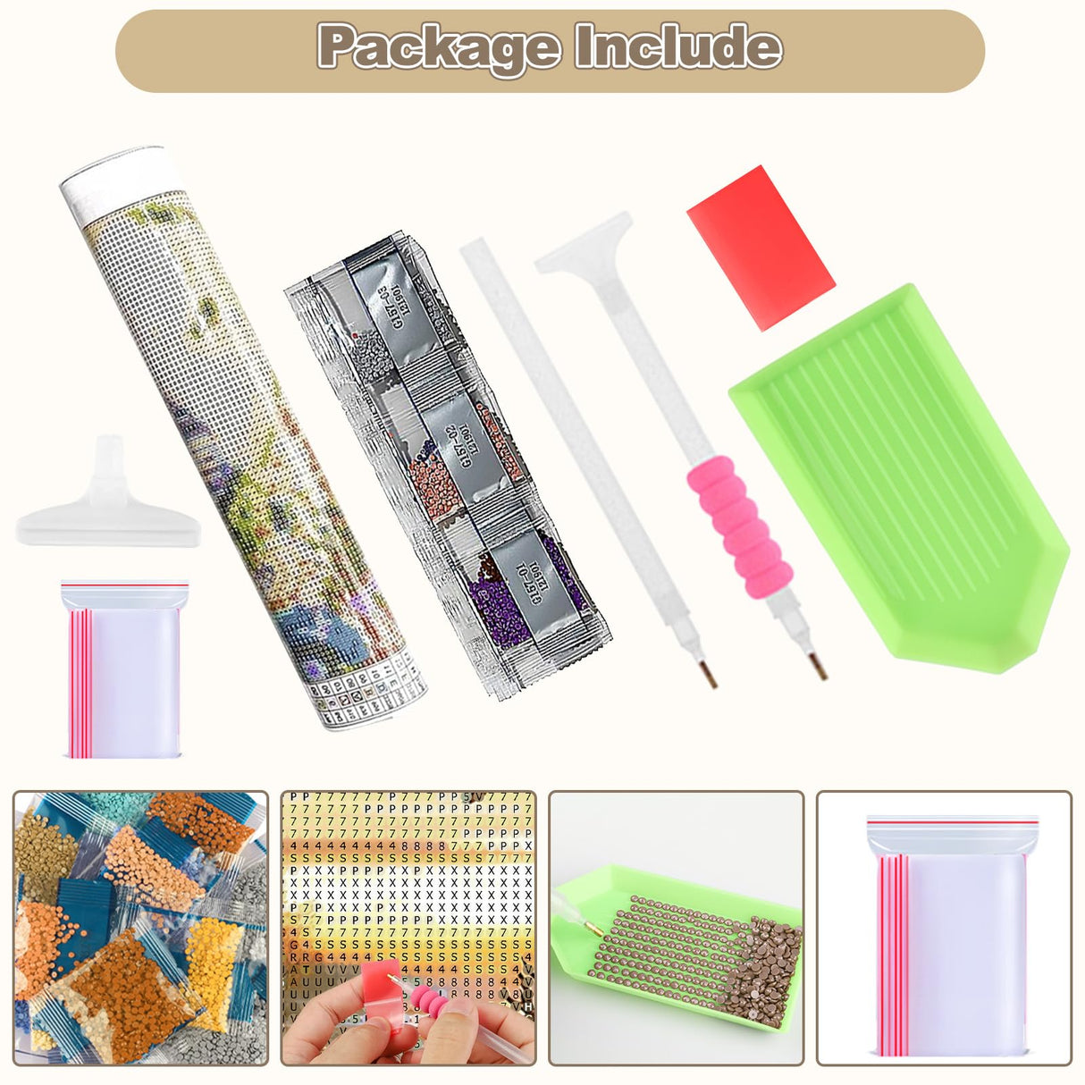 CEOVR Deer Diamond Art Kits for Adults, 5D DIY Full Drill Animal Diamond Painting Dots Crystal Gem Art, Adult Crafts Kits Arts and Crafts, Wall Decor for Home Office 12x16inch CEOVR