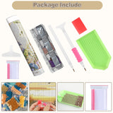 CEOVR Deer Diamond Art Kits for Adults, 5D DIY Full Drill Animal Diamond Painting Dots Crystal Gem Art, Adult Crafts Kits Arts and Crafts, Wall Decor for Home Office 12x16inch CEOVR