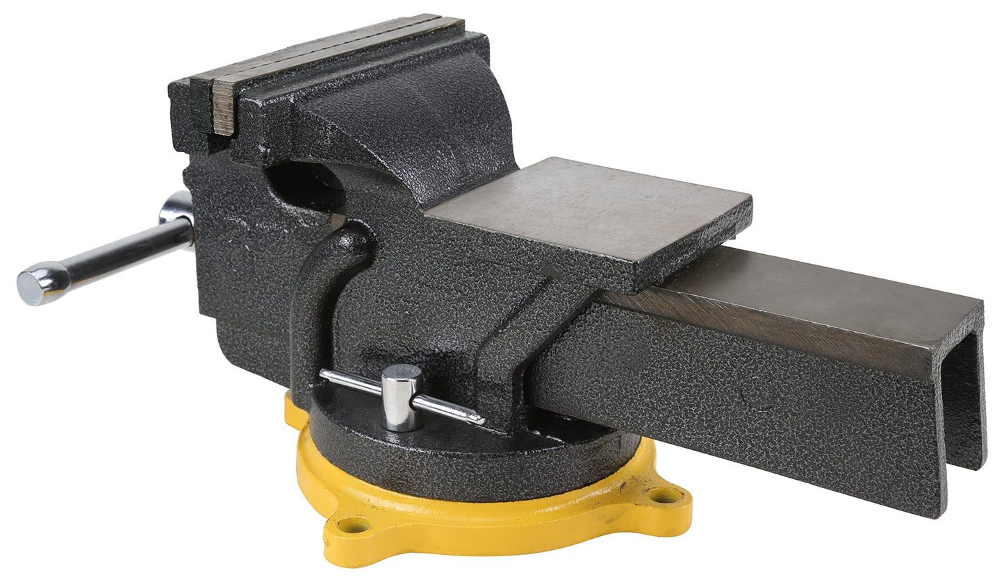 Olympia Tools 38-647 6in One-Hand Operation Quick Release Bench Vise - WoodArtSupply