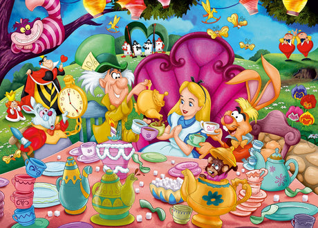 Ravensburger Disney Collector's Edition Alice in Wonderland 1000 Piece Jigsaw Puzzle for Adults - 12000109 - Handcrafted Tooling, Made in Germany, Every Piece Fits Together Perfectly Ravensburger