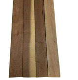 Pack of 4 American Black Walnut Lumber Board, Suitable Square Wood Turning Blank (2" x 2" x 6") Exotic Wood Zone
