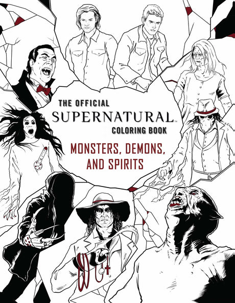 The Official Supernatural Coloring Book: Monsters, Demons, and Spirits Insight Editions