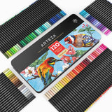ARTEZA Inkonic Fineliners Pens, Set of 120, 0.4 mm Fine Tip Markers, Water-Based Art Pens for Drawing, Sketching, Journaling, Calligraphy ARTEZA