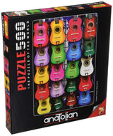 Anatolian Colored of Music Jigsaw Puzzle (500 Piece), Brown/A Anatolian