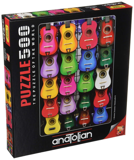 Anatolian Colored of Music Jigsaw Puzzle (500 Piece), Brown/A Anatolian