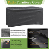 Amopatio Outdoor loveseat Furniture 2-Seat Wicker Patio Love seat, Small Patio loveseat with Water-Resistant Cover & Non-Slip Cushions, Premium Patio Set, Blue Amopatio