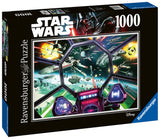 Ravensburger Star Wars: TIE Fighter Cockpit 1000 Piece Jigsaw Puzzle for Adults - 16920 - Every Piece is Unique, Softclick Technology Means Pieces Fit Together Perfectly Ravensburger