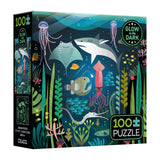 Ceaco - Glow in The Dark - Ocean Glow - 100 Piece Jigsaw Puzzle Ceaco