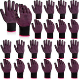 Suhine 20 Pcs Heat Resistant Gloves Professional Heat Resistant Gloves for Hair Styling Curling Heat Resistant Work Gloves(Silicone Bumps Style) Suhine