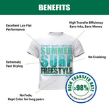 Sublimation Paper 8.5 x 11 Inch 100 Sheets for Any Inkjet Sublimation Printer with Sublimation Ink for Sublimation Blanks, Mug, Tumblers, T-shirt Light Fabric and DIY Gifts (8.5 x 11 inch) MOOSHU