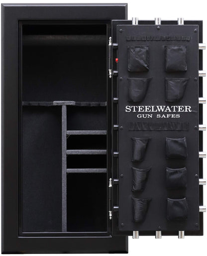 STEELWATER GUN SAFES New and Improved E.M.P Proof Steelwater Extreme Duty 22 Long Gun Fire Protection for 120 Minutes AMHD593024-EMP.