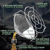 Portable Heater for Camping Outdoor Space Propane Heater 6200BTU Power with Control Valve Patio Heater Cordless 1lb Small Propane Gas Tank Holder Tent Garage Fishing stove buddy Hotdevil