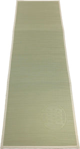 Igusa Yoga/Pilates Mat made in Japan, Organic Japanese Quality Tatami Mat, Exercise Mat, Tatami Rug, Non-slip Deodorant Workout Mat (Natural) 大島屋