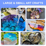 Teexpert Epoxy Resin 2 Gallon Kit, Pure Glossy Crystal Clear Resin Epoxy with Pump, Casting Resin Bubble Free Anti Yellowing, Art Resin Epoxy Resin for Jewelry Making, Table Top, Wood & Art Crafts Teexpert