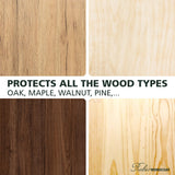 Rubio Monocoat Wood Oil Finish Sample - Pure | Oil Plus Part A | Quick-Dry, Eco-Friendly Linseed Wood Oil for Indoor Use | Ideal for Sampling Oil Plus 2C & Touch Ups | 100 mL Rubio Monocoat