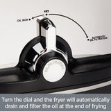 All-Clad Electric Deep Fryer with Basket and Lid, Stainless Steel Deep Fryer for Home Use, 1700W, Dishwasher Safe All-Clad