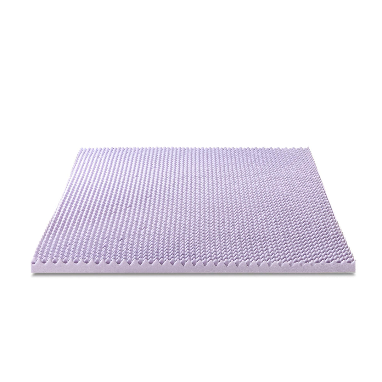 Best Price Mattress 2 Inch Egg Crate Memory Foam Mattress Topper with Soothing Lavender Infusion, CertiPUR-US Certified, Dorm Essentials, Full Best Price Mattress
