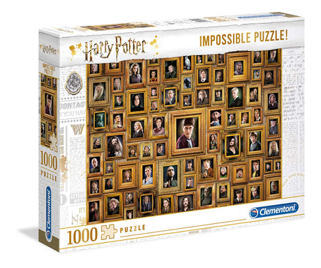 Clementoni 61881 61881-Impossible Harry Potter-1000 Pieces, Jigsaw Puzzle for Adults, Multi-Colour Clementoni
