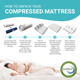 Viscologic Twin Mattress Reversible Cool Resilience Foam Perfect for Bunk Bed, Trundle Bed, Pressure Relief, Medium Firm CertiPUR-US® Certified Eco-Friendly Foam Mattress in a Box, Twin/Single 5 Inch Viscologic