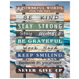 Minatee Diamond Painting Kits Adults Positive Saying 5D DIY Diamond Art Kits Cheerful Art Painting Crafts for Adults Beginner Home Wall, 14 x 18 Inch Minatee