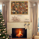 Puzzles for Adults 1000 Pieces and Up, Cats Library Jigsaw Puzzle, Funny Kitten Bookshelf Puzzles, Animal Pet Lover Challenging Puzzles for Friends Family Activity Game Nights Gifts RECHIATO