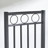 Rpuzonier Folding Dining Chairs Set of 2, Foldable Wood Kitchen Chairs with Metal Frame, Retro Folding Chair Portable and Assembled Folding Kitchen Chair for Apartment, Small Space (Set of 2) Rpuzonier