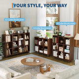 GAOMON Cube Bookshelf Organizer, Freestanding Open Bookcase with Leg Base, Modern Storage Shelf for Home Office Living Room Bedroom GAOMON