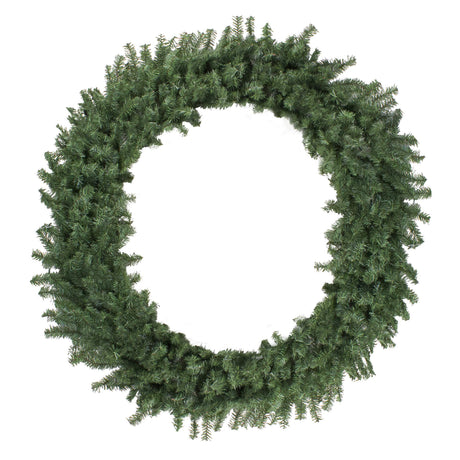 Northlight Canadian Pine Commercial Artificial Christmas Wreath - 6' - Unlit Northlight