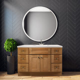 Design House Brookings 48 Inch Bathroom Vanity, Ready to Assemble, Modern Birch, 599001-MBH Design House