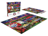 Buffalo Games - Nancy Wernersbach - Fourth by the Lake - 500 Piece Jigsaw Puzzle For Adults -Challenging Puzzle Perfect for Game Nights - Finished Size is 21.25 x 15.00 Buffalo Games