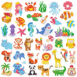 Labeol Diamond Art Kits for Kids Boys and Girls Ages 6-8-10-12 Easy to DIY Creative Diamond Art Sticker Craft by Numbers Kits for Kids and Adult Beginners (Jungle Animals) Labeol