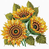 MVVMTOP Diamond Painting Art Kit, DIY Sunflower 5D Special Shape Crystal Diamond Partial Diamond Painting Mosaic Making Craft, Suitable for Home Wall Decor Art Holiday Gift MVVMTOP