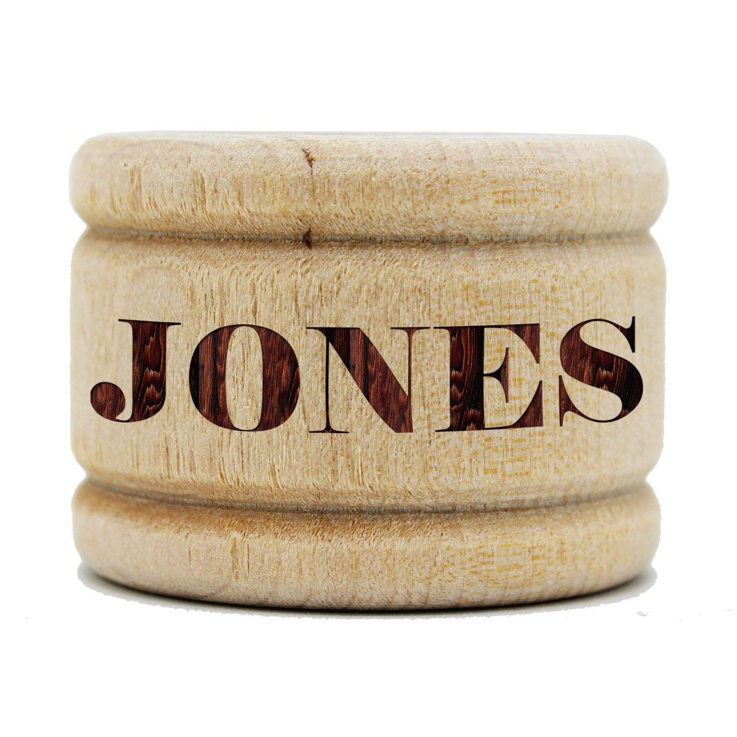 Custom Personalized Wooden Napkin Ring Holders for Home, Holidays, Party, Dinner (6) - WoodArtSupply